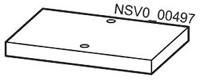 SIEM BVP:261992 BD2-1250-HFE Flansche für IP54 hochkant an E