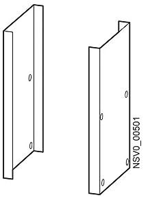 SIEM BD2-1250-VF Flansch für IP54 Vertikaleinbau