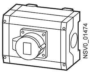SIEM BVP:660809 BD01-GK1X/CEE165 Gerätekasten