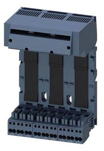 SIEM 3RA6823-0AC 3er Erweiterungsblock, Anschluss Hauptstromkreis: Federzugansch