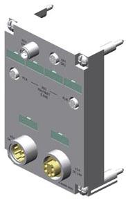 SIEM 6ES7194-4AN00-0AA0 Anschlussmodul für ET 200 pro CPU IM154-8 PN/DP, 4xM12 u