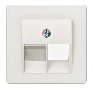 SIEM 5TG1210 DELTA i-system, titanweiß Abdeckpl. UAE- Anschl
