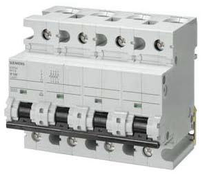 SIEM 5SP4492-7 Leitungsschutzschalter 400V 10kA, 4pol., C, 1