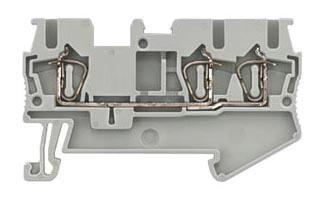 SIEM 8WH2003-0AF00 Durchgangskl. mit Zugfederanschluss, 3 Anschlussstellen Quers