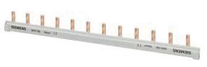 SIEM 5ST3762 Stiftsammelschiene, 1-ph. 10qmm, 12 Stifte, Iso