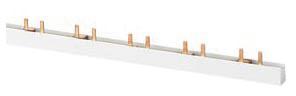 SIEM 5ST3746-1 Stiftsammelschiene, 4Phasig 10qmm, 52Te, 926mm, grau schneidbar