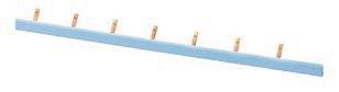 SIEM 5ST3765-1 Stiftsammelschiene, 1Phasig 10qmm, 54Te, Isolation blau Schneidba