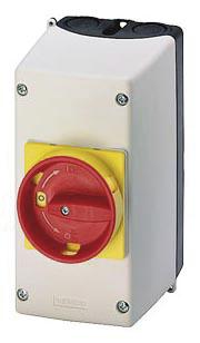 SIEM 3RV1933-1GA00 Aufbaugehäuse Isolierstoff mit Not-Aus