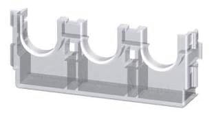 SIEM 3RV2928-4AA00 Berührungsschutzabdeckung für Hauptstromkreis mit
