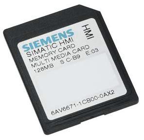 SIEM 6AV6671-1CB00-0AX2 MMC Card 128 MByte für OP77B, OP/TP