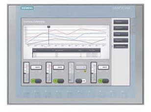 SIEM 6AV2123-2MB03-0AX0 SIMATIC HMI, KTP1200 Basic, Basic Panel, Tasten-/Touch-B