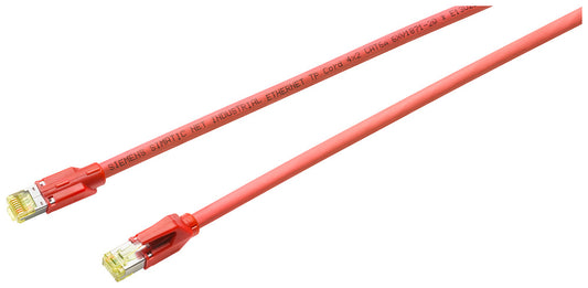 SIEM 6XV1870-4RE50 IE TP Cord RJ45/RJ45 4x2, 2x RJ45-Stecker 4x2, CAT6A, 0,5m