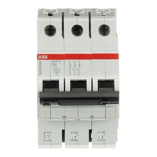 ABB S403M-C63 Leitungsschutzschalter 63A 3p 10kA steckbar