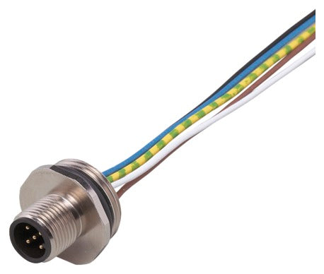 IFM E11315 Einbaustecker gerade M12 5-polig AC/DC M20 - M12