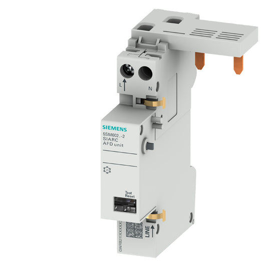 SIEM 5SM6021-2 Brandschutzschalter-Block 1-16A 230V für LS und FI/LS-Schalter 1+