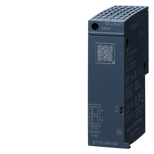 SIEM 6AG1193-6AR00-7AA0 SIPLUS ET 200SP Busadapter BA 2xRJ45 based on 6ES7193-6A