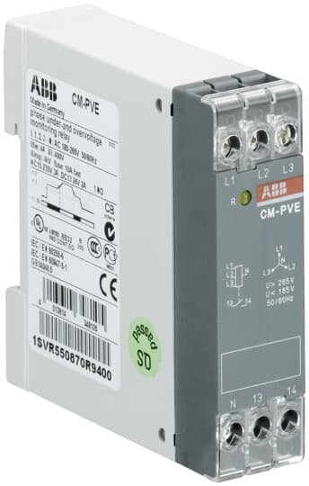 ABB CM-PVE Phasenwächter mit Neutralleiterüberwachung