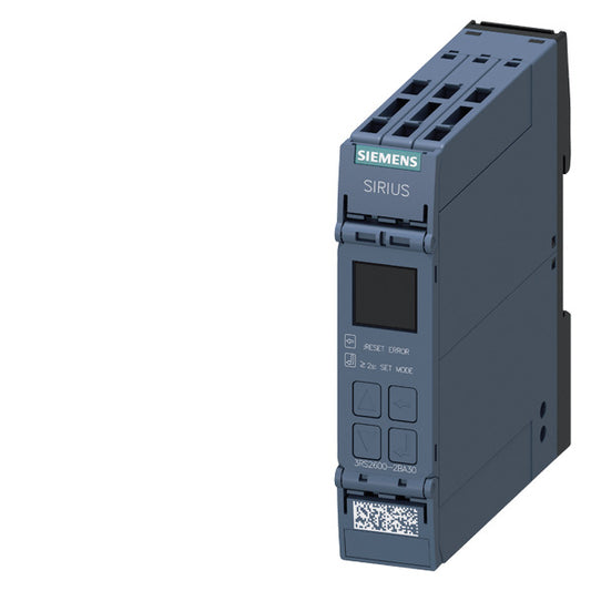 SIEM 3RS2600-2BA30 Temperaturüberwachungsrelais mit Display für Widerstands-Temp