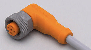 IFM EVW014 Kabeldose abgewinkelt M12 5-polig AC/DC silikon/-halogenfrei, Kontakt
