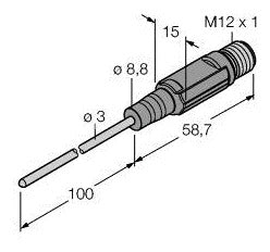TURC TTM150C-203A-CF-LI6-H1140-L100 Miniaturtransmitter
