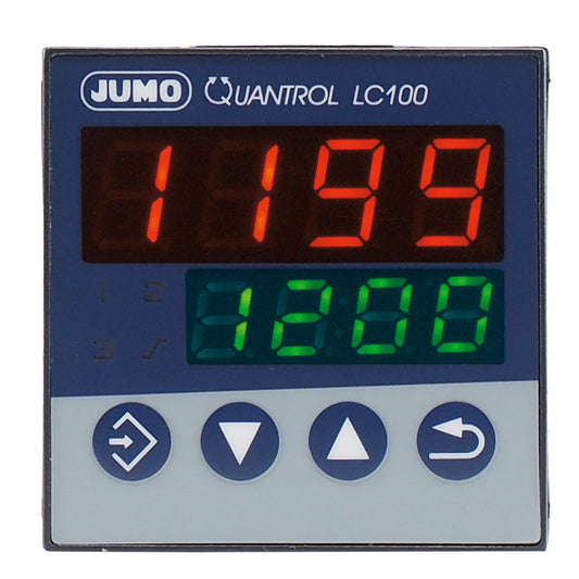 JUMO 702031/8-0000-23 Kompaktregler, Format 48x48mm, AC 110 bis 240V