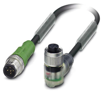 PHO SAC-5P-M12MS/3,0-PVC/M12FR-3L Sensor-/Aktor-Kabel