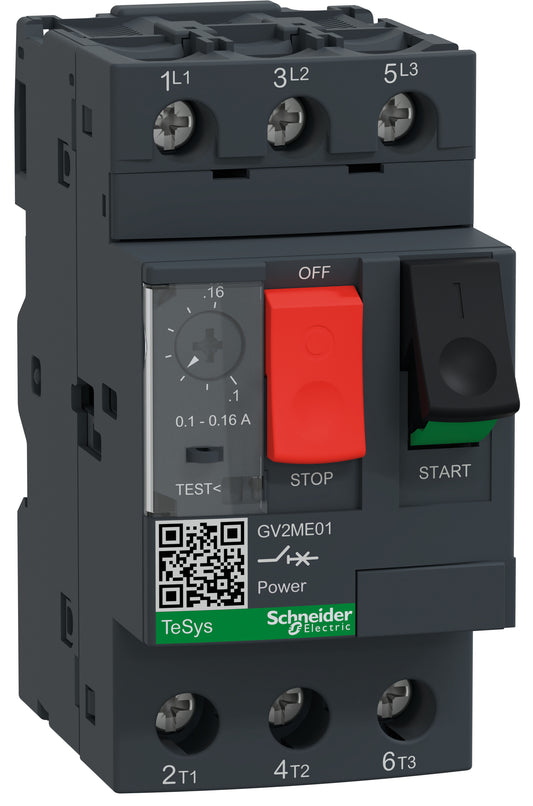 SE GV2-ME01 Motorschutzschalter 0,1-0,16A