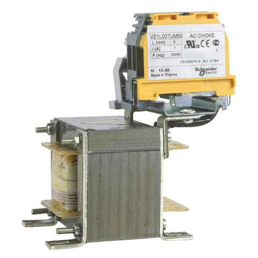 SE VZ1L007UM50 Netzdrossel, 5mH, 7A, 1-phasig 20 W, f. Frequenzumrichter