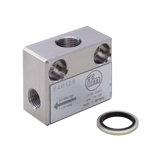 IFM E40129 Flow adapter (für kleine Durchflussmengen) M12 x