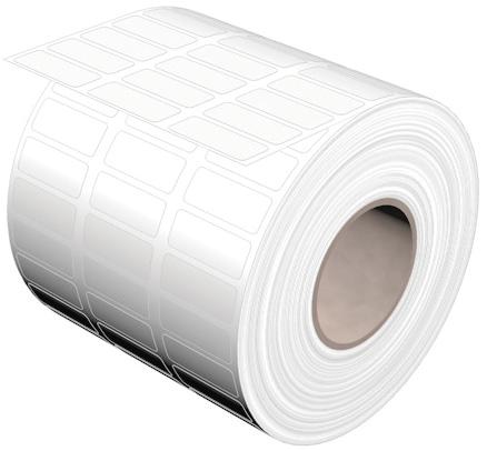 WEI THM MT30X 26/10 WS Gerätemarkierer, Etikett, 26 x 10 mm, Polyesterfilm, weiß