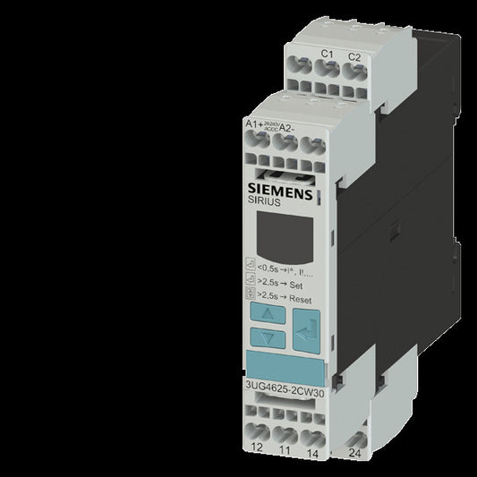 SIEM 3UG4625-2CW30 Überwachungsrelais, digital, zur Fehlerstromüberwachung
