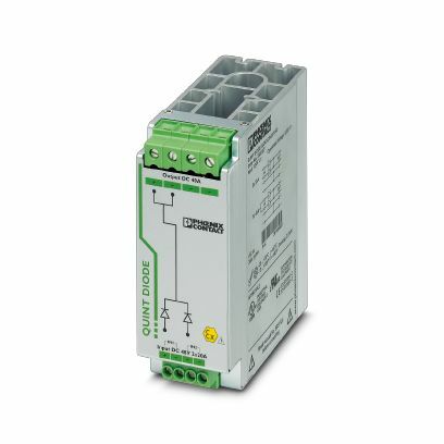 PHO QUINT-DIODE/48DC/2X20/1X40 Tragschienen-Diodenmodul