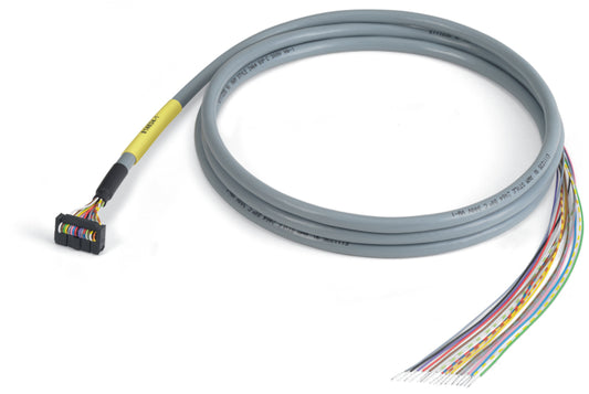 WAGO 706-100/1602-200 Flachbandkabel 16-pol./offenes Ende Länge 2 m