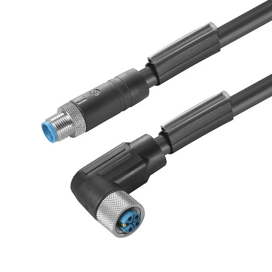 WEI SAIL-M12GM12W-K-5.0P Sensor-Aktor-Leitung, Verbindungsleitung, M12 / M12, 5,