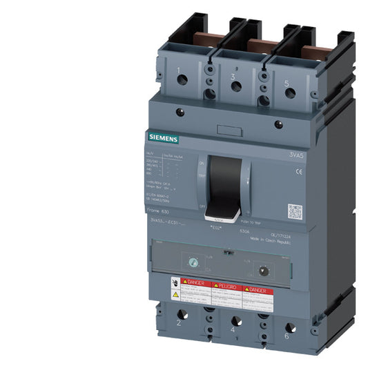 SIEM 3VA5335-5EC31-0AA0 Leistungsschalter 3VA5 UL Frame 400 Schaltvermögenklasse