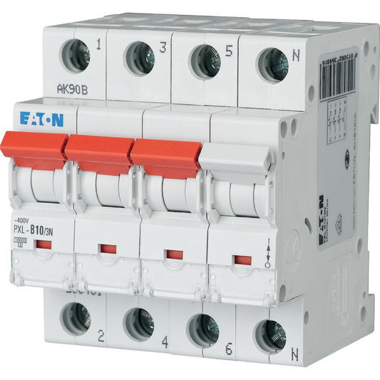 MOE PXL-C10/3N LS-Schalter 10A 3+N-p C-Char