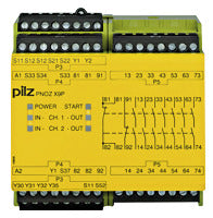 PILZ 777607 PNOZ X9P 12VDC 7n/o 2n/c 2so Sicherheitsschaltgerät