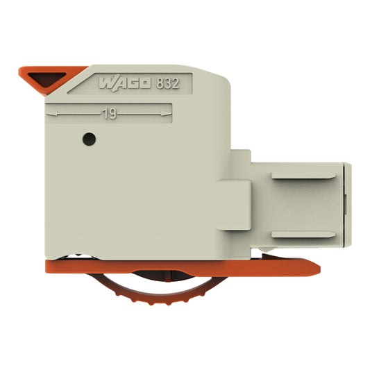 WAGO 832-1102/322-000 1-Leiter-Federleiste Hebel MIttenverrie- gelung 16 mm² Ras