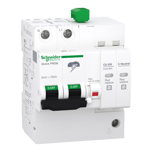 SE A9L16298 Überspgs.-Abl. Typ2/3 IQUICK PRD8R 1P+N
