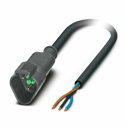 PHO SAC-3P-DTMS/ 5,0-PUR Sensor-/Aktor-Kabel