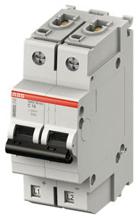 ABB S402M-UCC4 S402M-UCC4 C,4A,250V DC,2polig,Icu=10kA