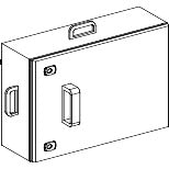 SE KSB250SE5 Abgangskasten 250A IP55 NH1 3L+PEN