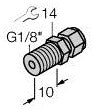 TURC CF-M-3-G1/8-A4 Temperaturerfassung Zubehör Klemmringver
