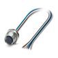 PHO SACC-DSI-M12FS-5CON-M16/0,5 1419658 Einbausteckverbinder