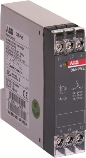 ABB CM-PVE Phasenwächter ohne Neutralleiterüberwachung