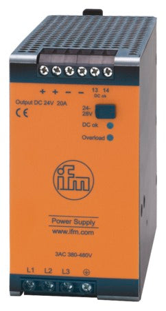 IFM DN4034 Schaltnetzteil 24 V DC 124 x 65 x 132,5 480 W Ausgangsleistung