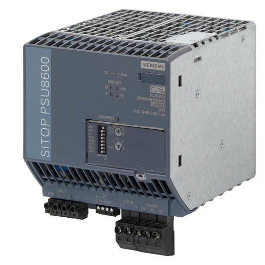 SIEM 6EP3437-8SB00-2AY0 SITOP PSU8600 40A PN geregelte Stromversorgung