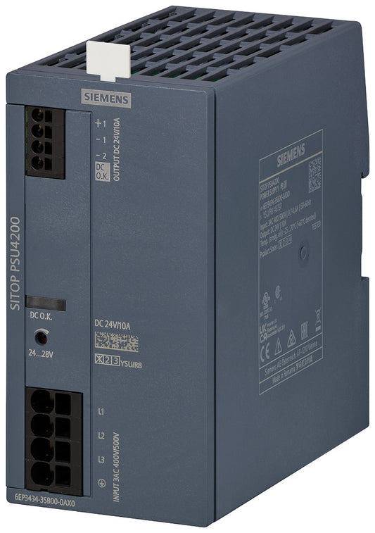 SIEM 6EP3334-3SB00-0AX0 Stromversorgung SITOP PSU4200, 1-phasig DC 24 V/10 A