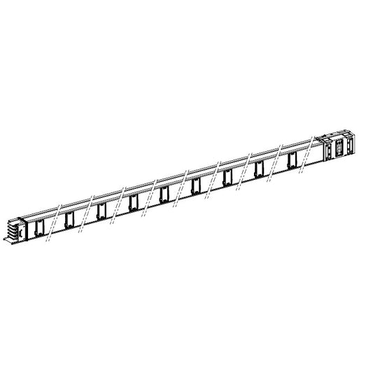SE KSA500ED45018 Schienenkasten gerade 500A 18 Abgänge 5m