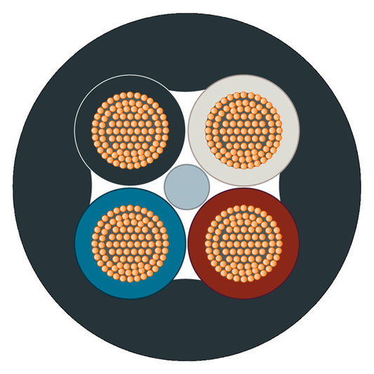 SIEM 6XV1801-2B Energy Cable 4 x 1, zum Anschluss von 24 V-Spannungsversorgung a